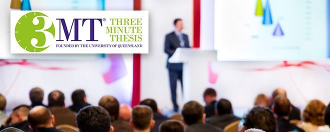 The Three Minute Thesis Challenge