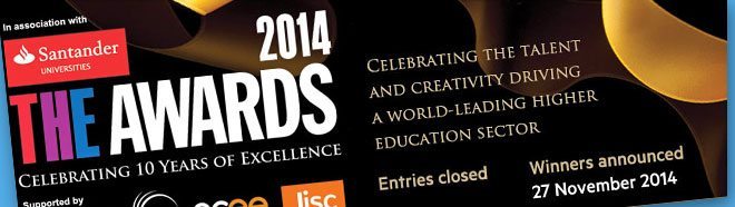Winners Announced for Times Higher Education Awards 2014