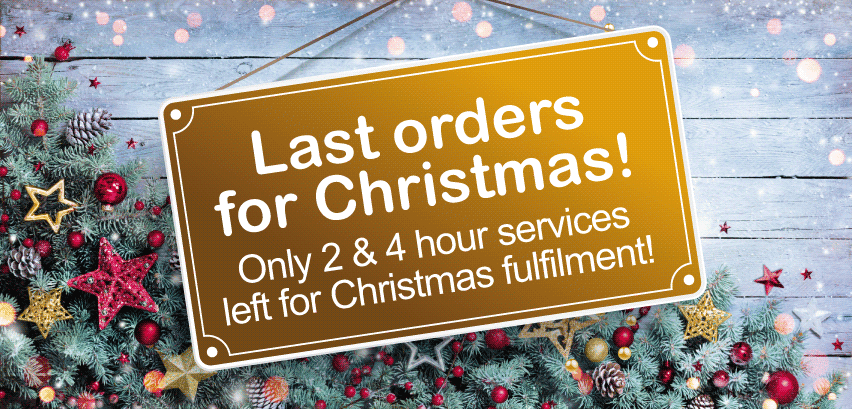 Now Taking Final Orders Before Christmas