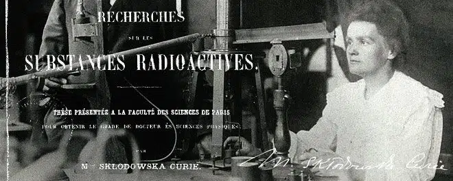 Marie Curie Masthead