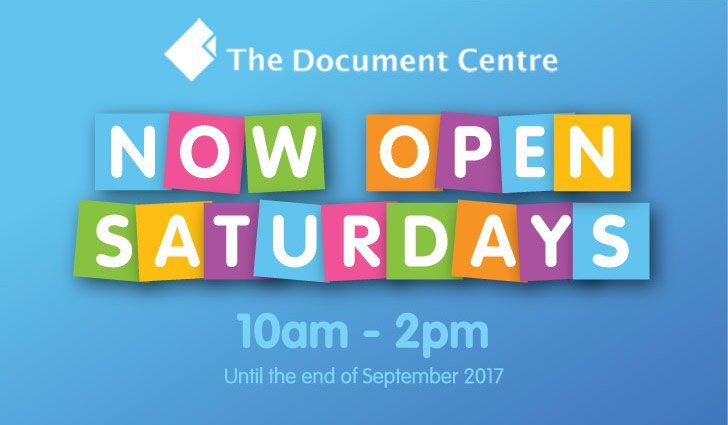 Open Saturdays Banner